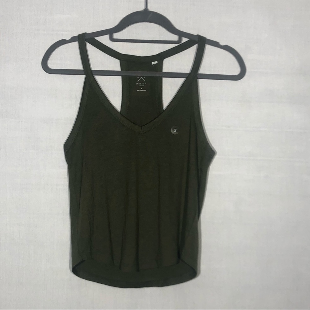 PACSUN Basics V Neck Tank Top